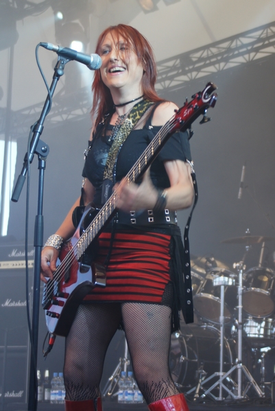 Girlschool - live @ RockHard Festival 2012